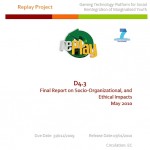 D4.3 Final Report on Socio-organizational and Ethical Impacts